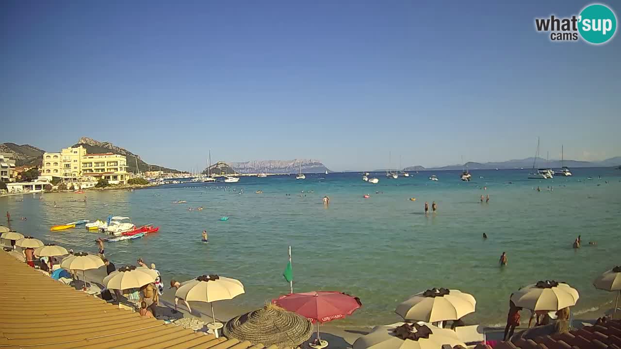 Webcam Terza Spiaggia Golfo Aranci – Vue en direct de la plage