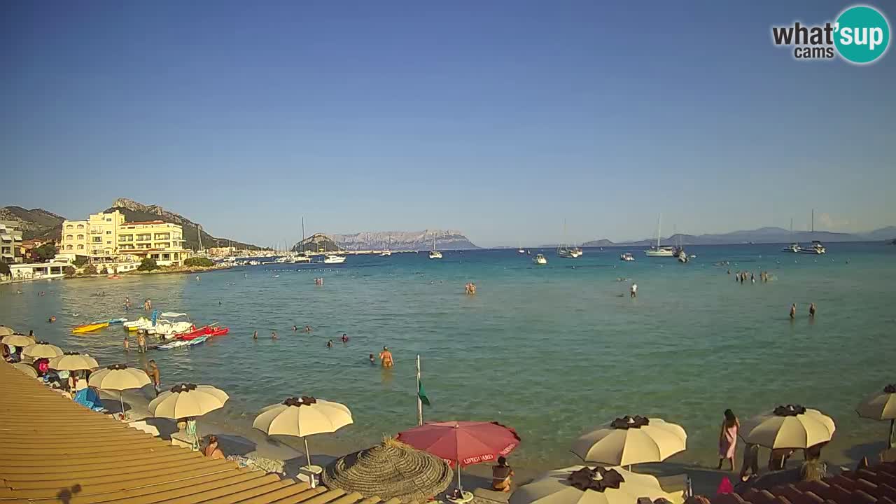 Webcam Terza Spiaggia Golfo Aranci – Liveblick auf den Strand