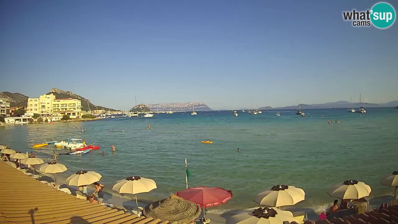 Webcam Terza Spiaggia Golfo Aranci – Vista en directo de la playa