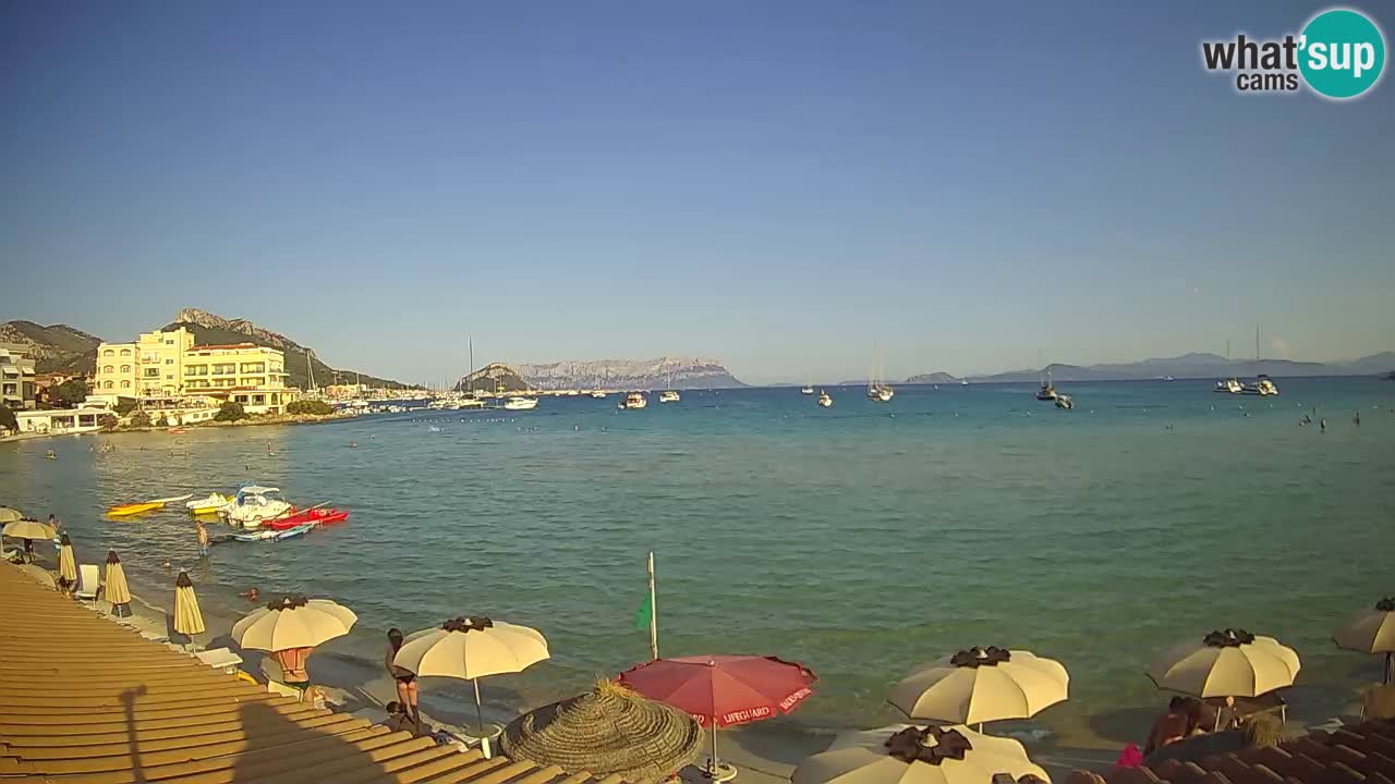 Webcam Terza Spiaggia Golfo Aranci – Liveblick auf den Strand