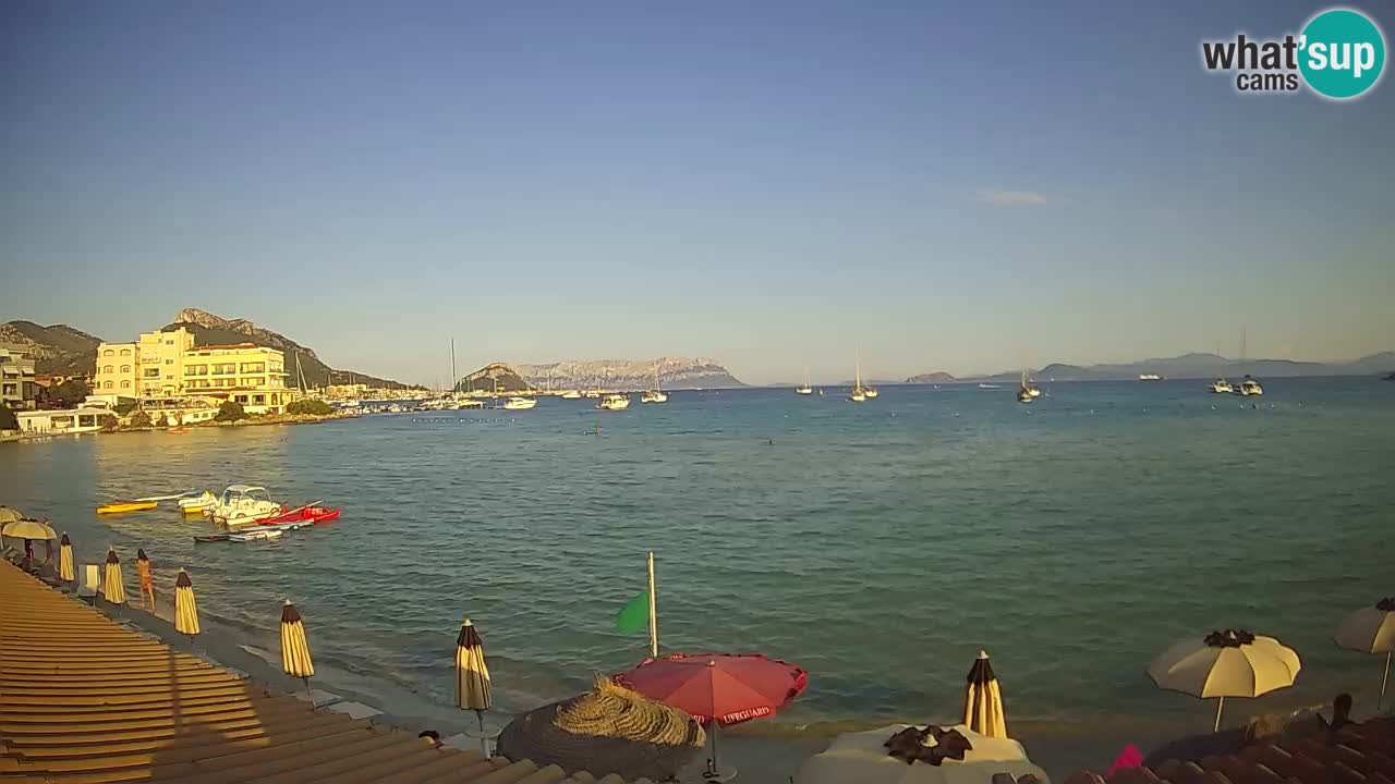 Webcam Terza Spiaggia Golfo Aranci – Liveblick auf den Strand