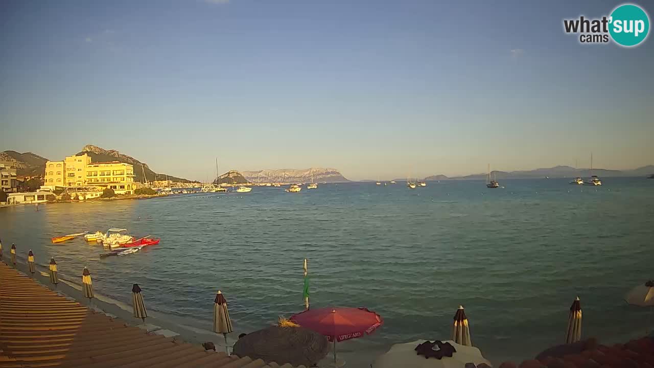 Webcam Terza Spiaggia Golfo Aranci – Vista en directo de la playa