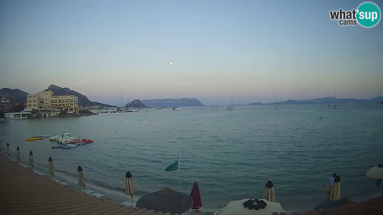Webcam Terza Spiaggia Golfo Aranci – Liveblick auf den Strand