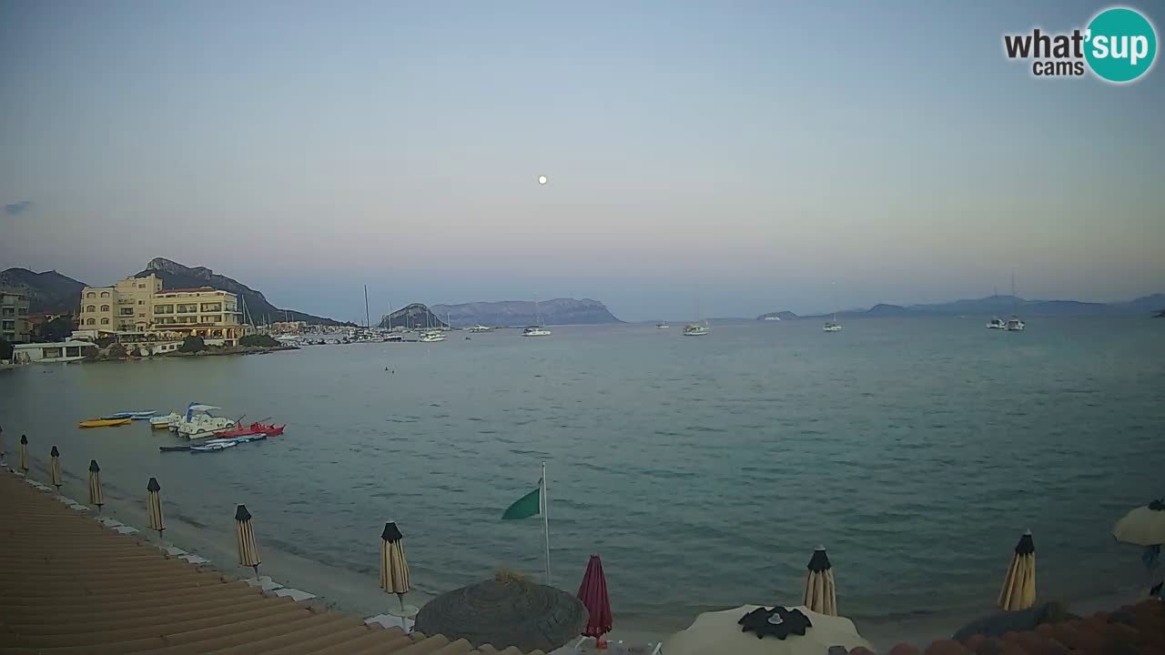 Webcam Terza Spiaggia Golfo Aranci – Vista en directo de la playa