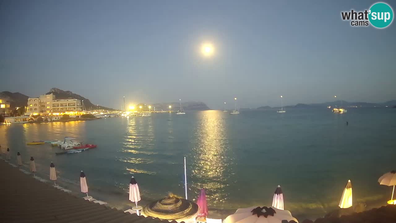 Webcam Terza Spiaggia Golfo Aranci – Liveblick auf den Strand