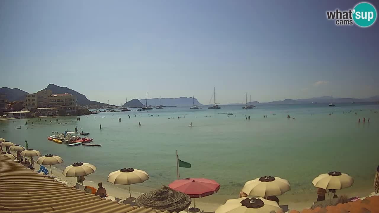 Webcam Terza Spiaggia Golfo Aranci – Vista en directo de la playa