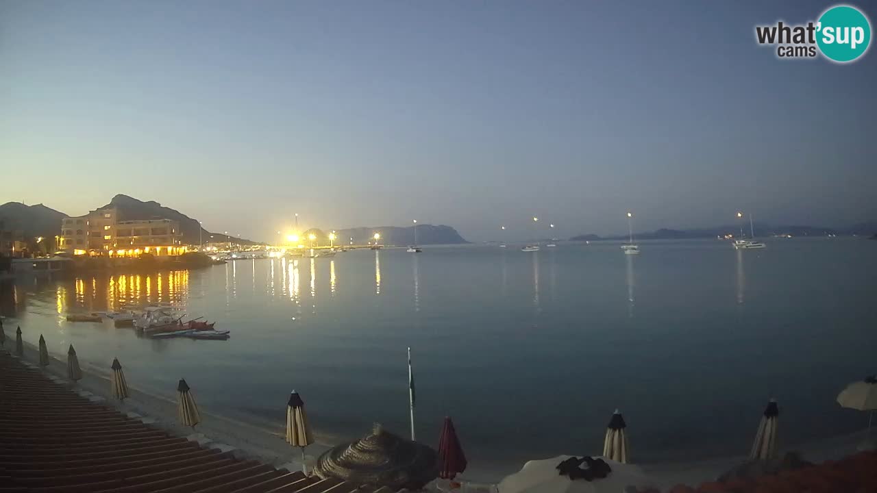 Webcam Terza Spiaggia Golfo Aranci – Vue en direct de la plage