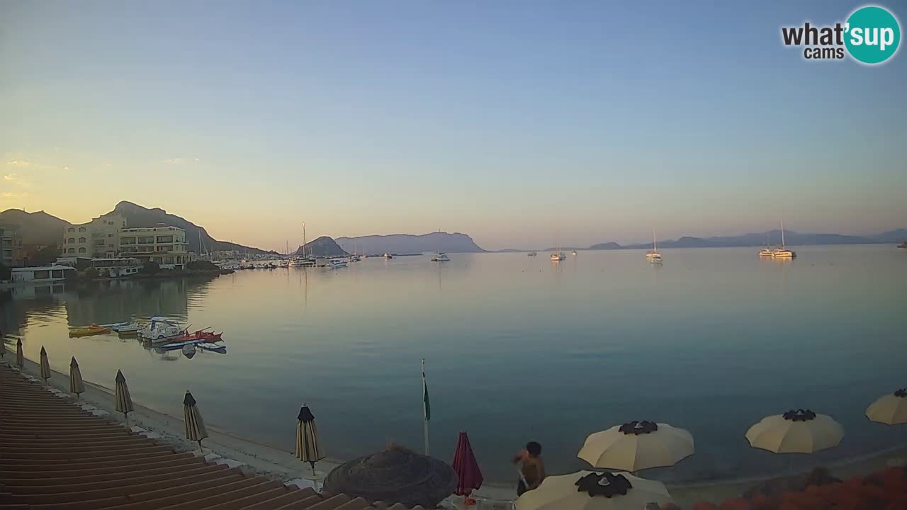 Webcam Terza Spiaggia Golfo Aranci – Liveblick auf den Strand