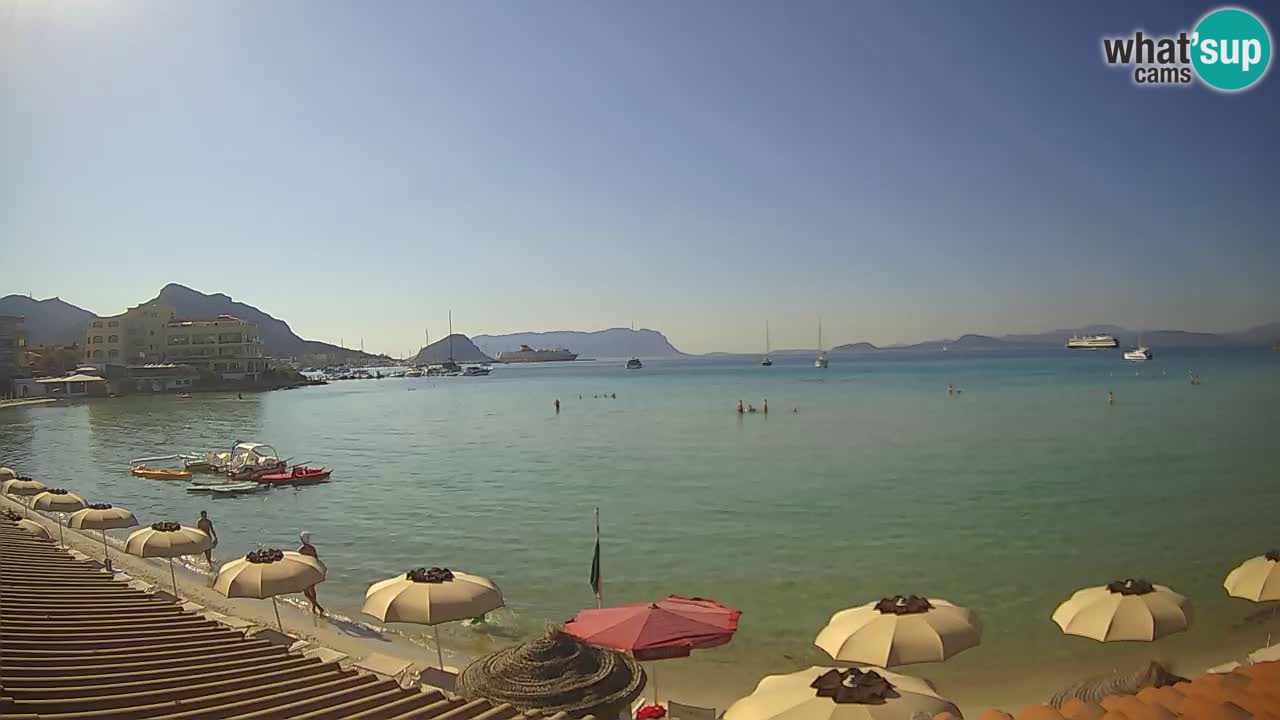 Web kamera Terza Spiaggia Golfo Aranci – Pogled uživo na plažu