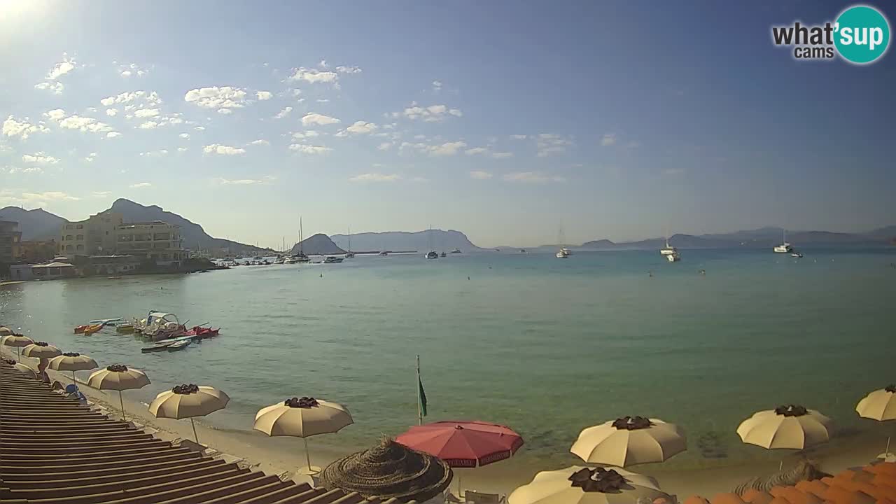 Webcam Terza Spiaggia Golfo Aranci – Liveblick auf den Strand