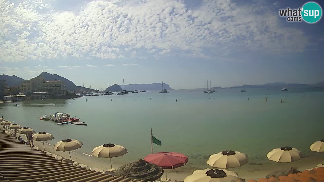 Webcam Terza Spiaggia Golfo Aranci – Liveblick auf den Strand