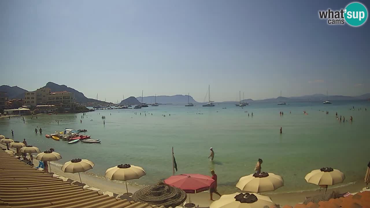 Webcam Terza Spiaggia Golfo Aranci – Liveblick auf den Strand