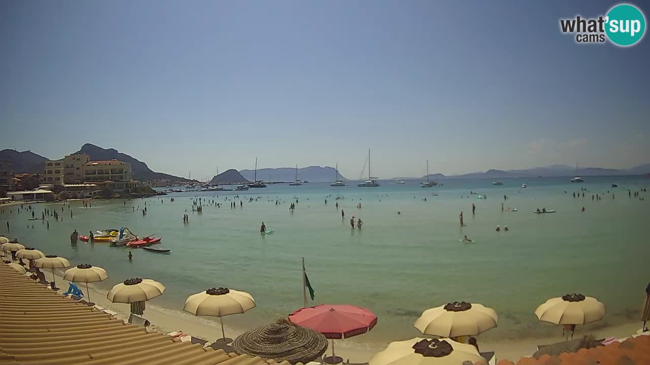 Webcam Terza Spiaggia Golfo Aranci – Liveblick auf den Strand