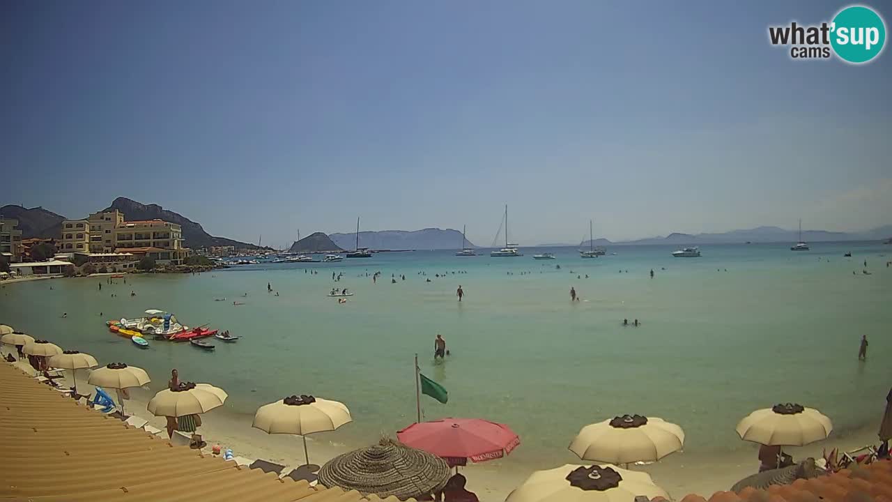 Webcam Terza Spiaggia Golfo Aranci – Liveblick auf den Strand