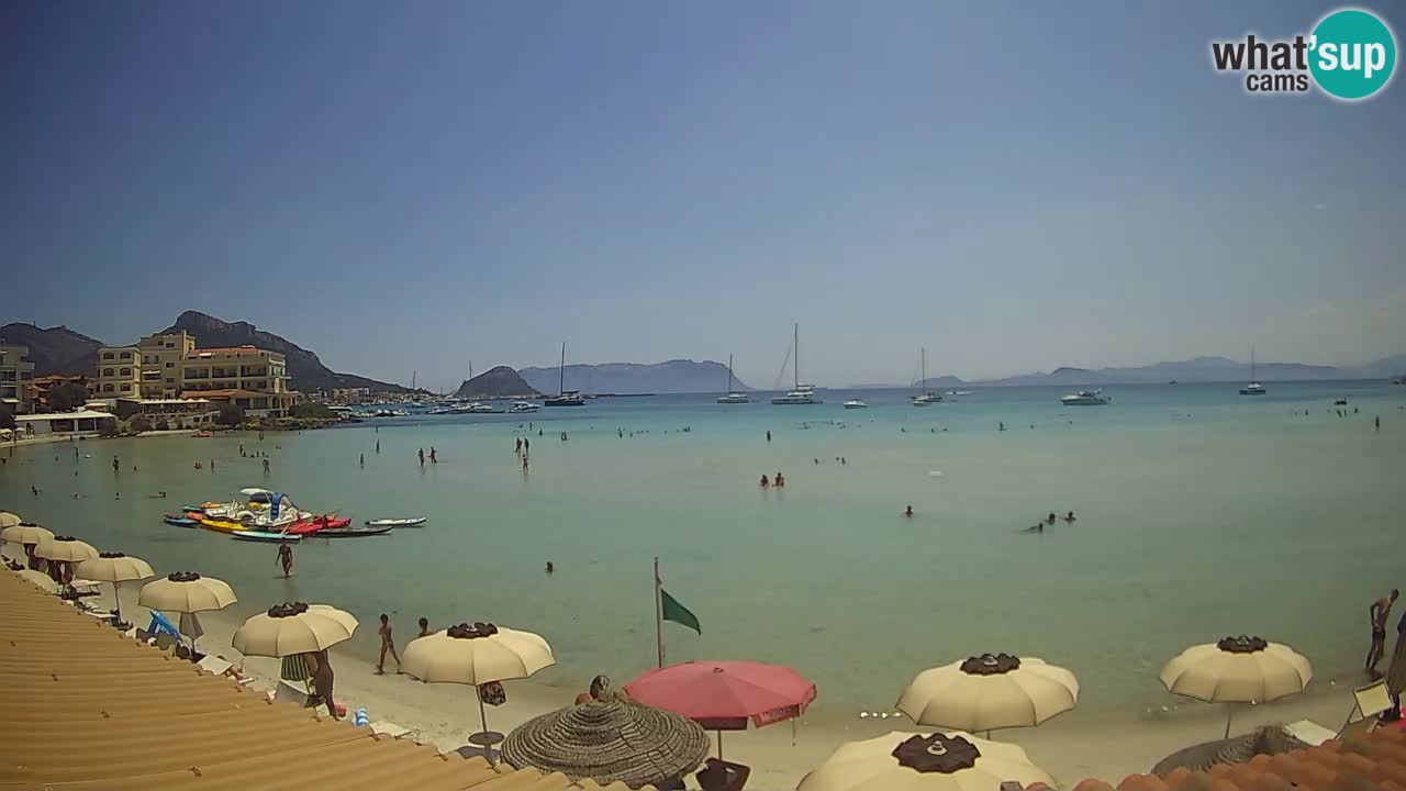Webcam Terza Spiaggia Golfo Aranci – Liveblick auf den Strand