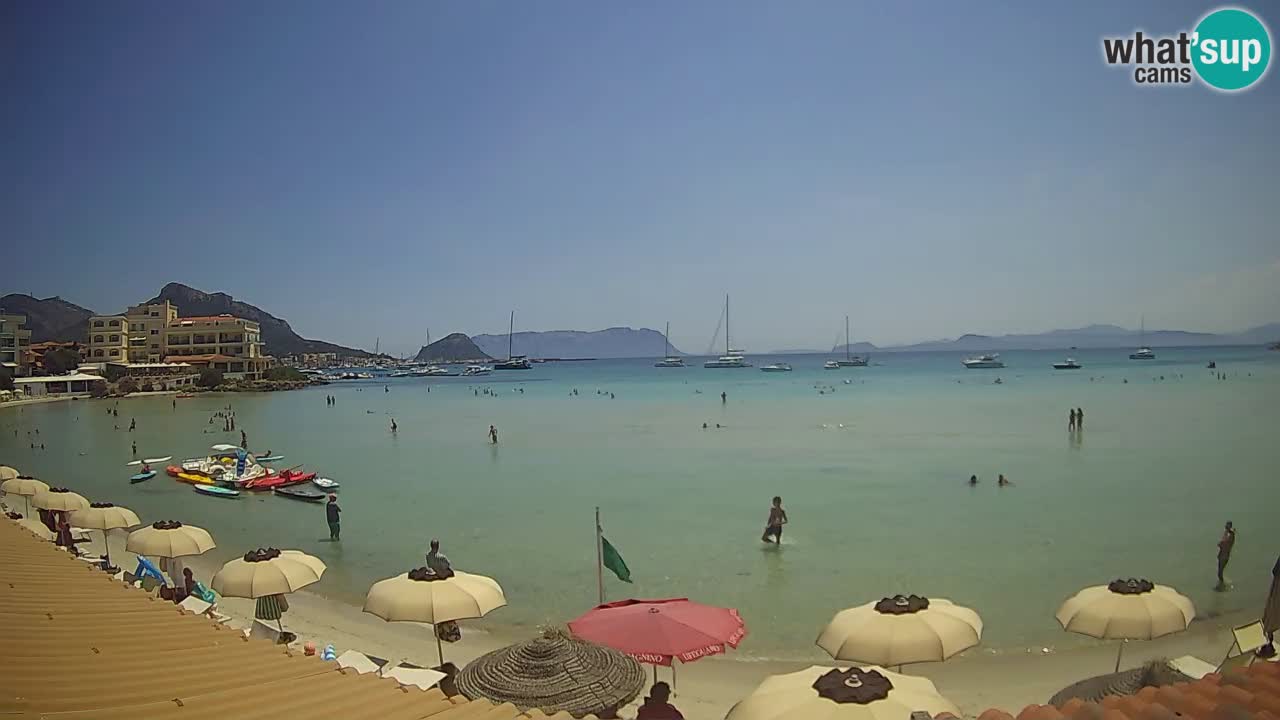 Webcam Terza Spiaggia Golfo Aranci – Vista en directo de la playa