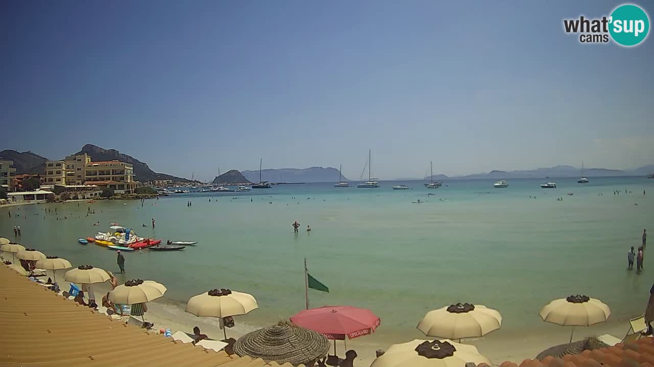 Webcam Terza Spiaggia Golfo Aranci – Liveblick auf den Strand