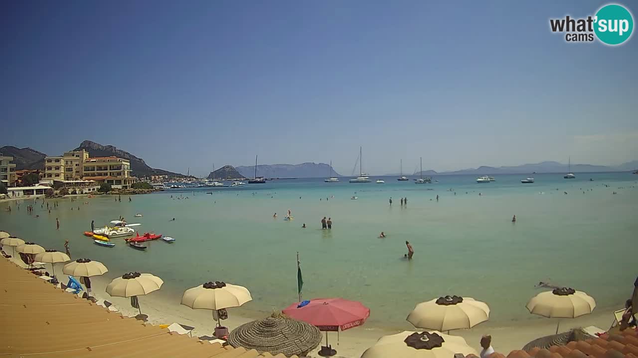 Webcam Terza Spiaggia Golfo Aranci – Liveblick auf den Strand