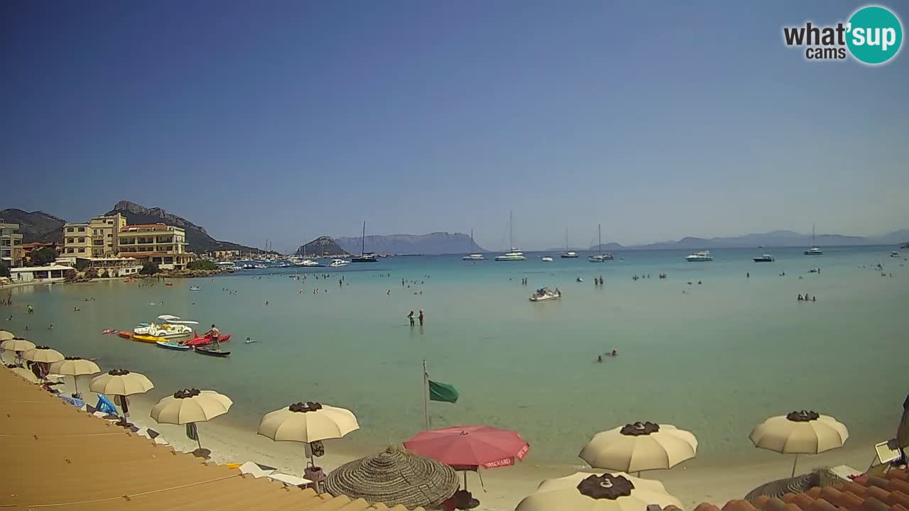 Webcam Terza Spiaggia Golfo Aranci – Liveblick auf den Strand
