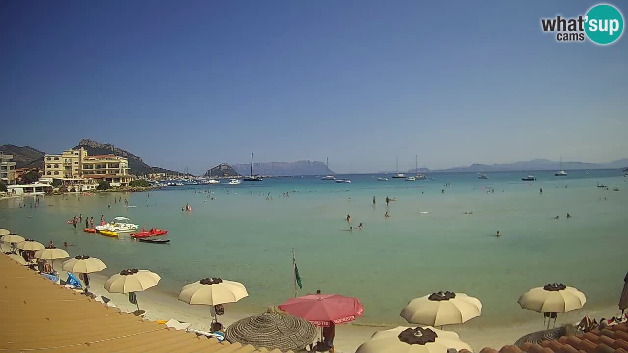 Webcam Terza Spiaggia Golfo Aranci – Vista mare in diretta