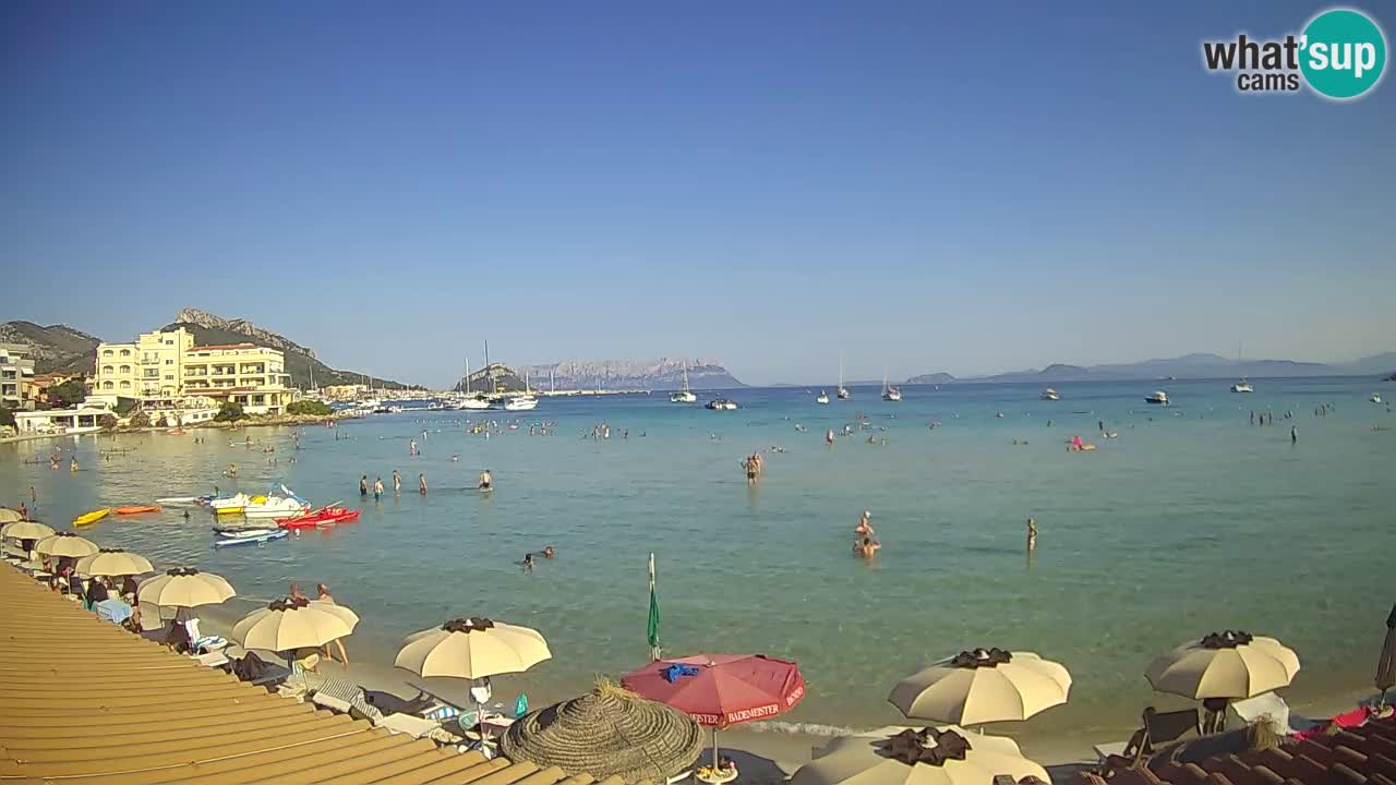 Webcam Terza Spiaggia Golfo Aranci – Liveblick auf den Strand