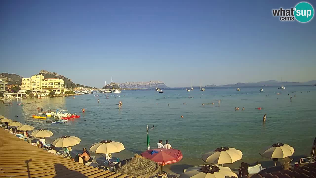 Webcam Terza Spiaggia Golfo Aranci – Liveblick auf den Strand