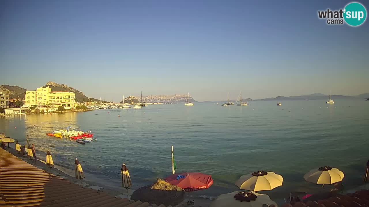 Webcam Terza Spiaggia Golfo Aranci – Liveblick auf den Strand
