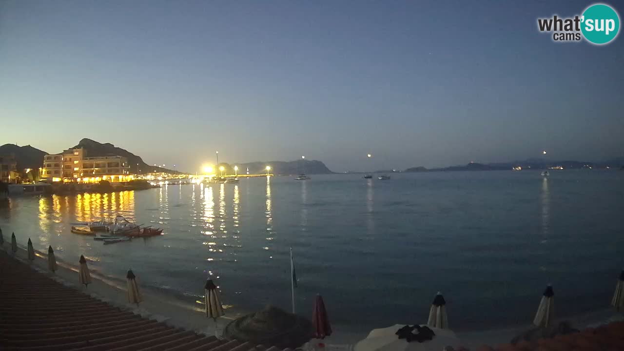 Webcam Terza Spiaggia Golfo Aranci – Liveblick auf den Strand
