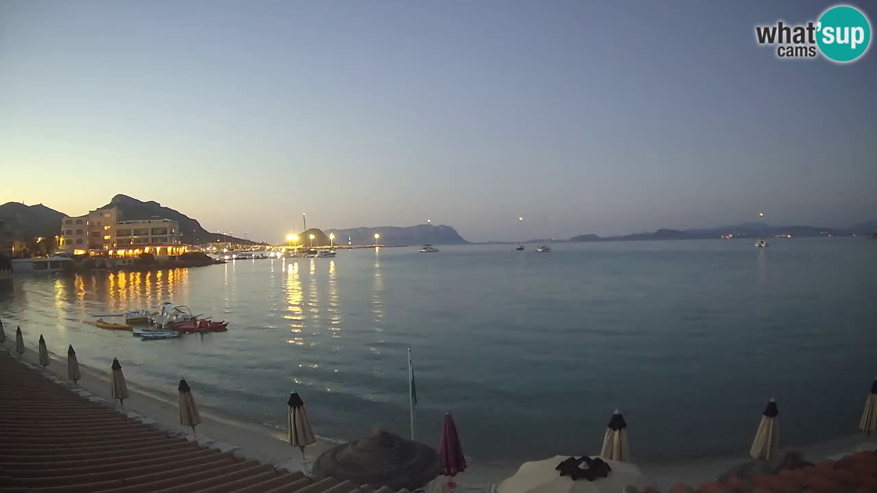 Webcam Terza Spiaggia Golfo Aranci – Liveblick auf den Strand