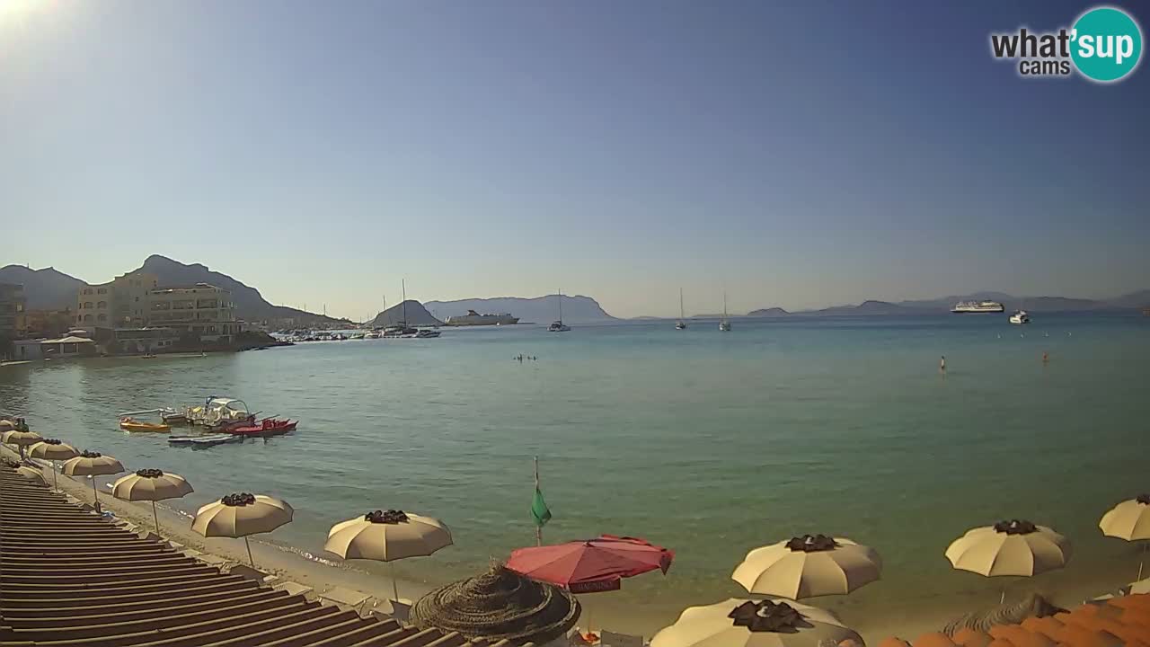 Webcam Terza Spiaggia Golfo Aranci – Vista mare in diretta