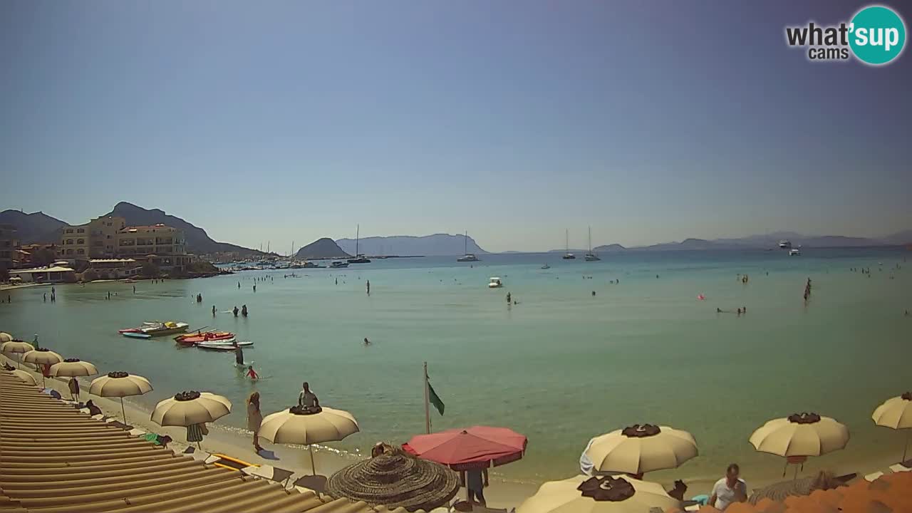 Web kamera Terza Spiaggia Golfo Aranci – Pogled uživo na plažu