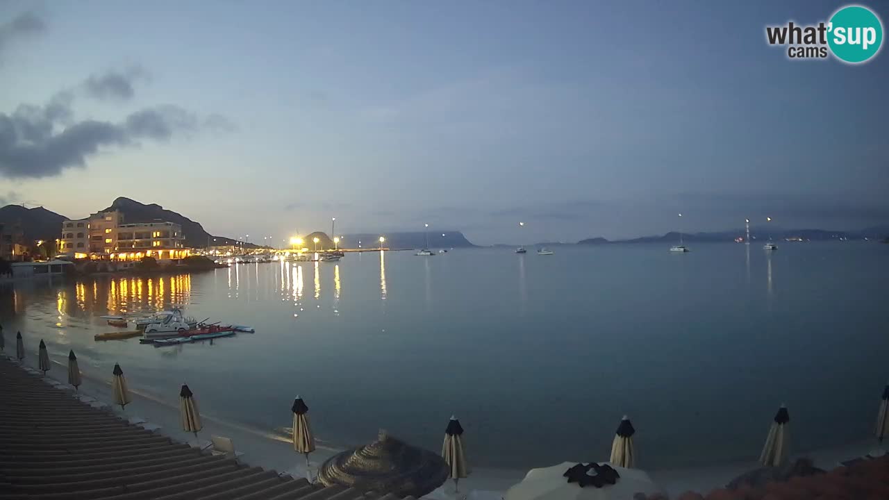 Webcam Terza Spiaggia Golfo Aranci – Liveblick auf den Strand