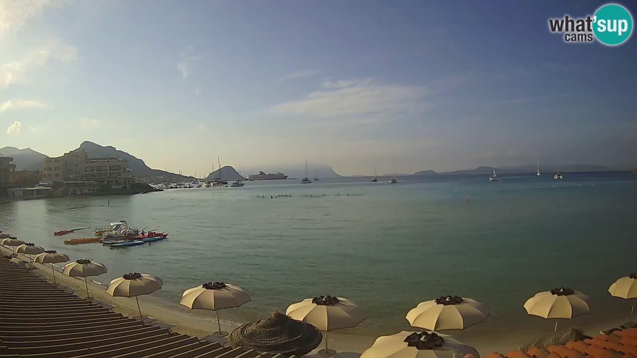 Web kamera Terza Spiaggia Golfo Aranci – Pogled uživo na plažu