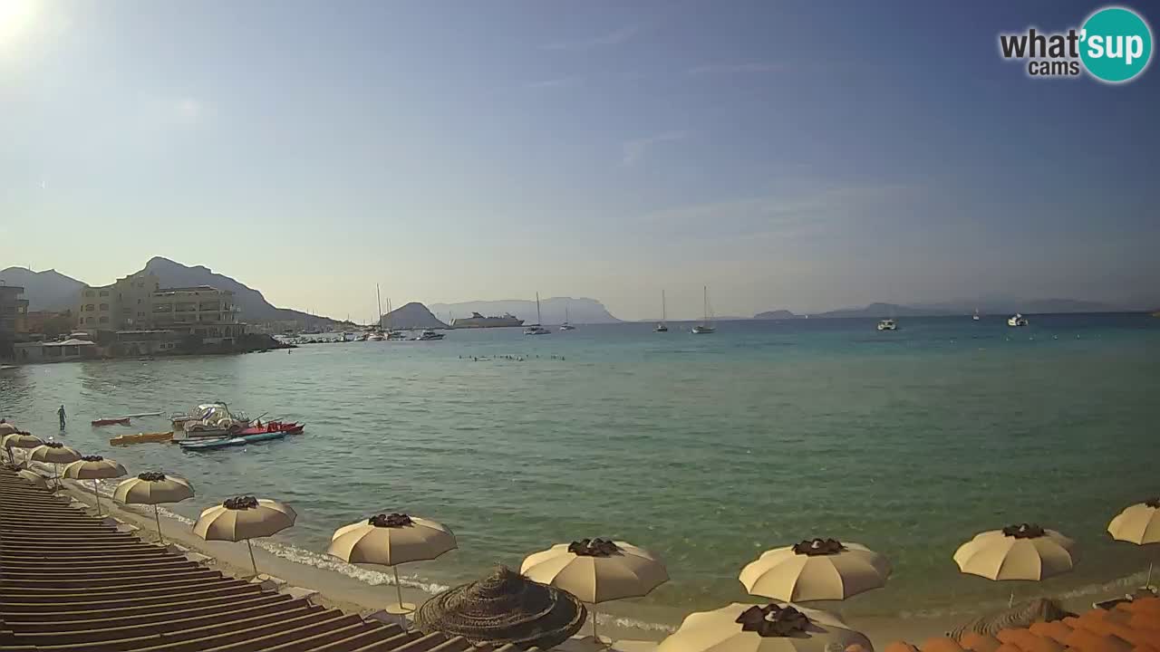 Web kamera Terza Spiaggia Golfo Aranci – Pogled uživo na plažu