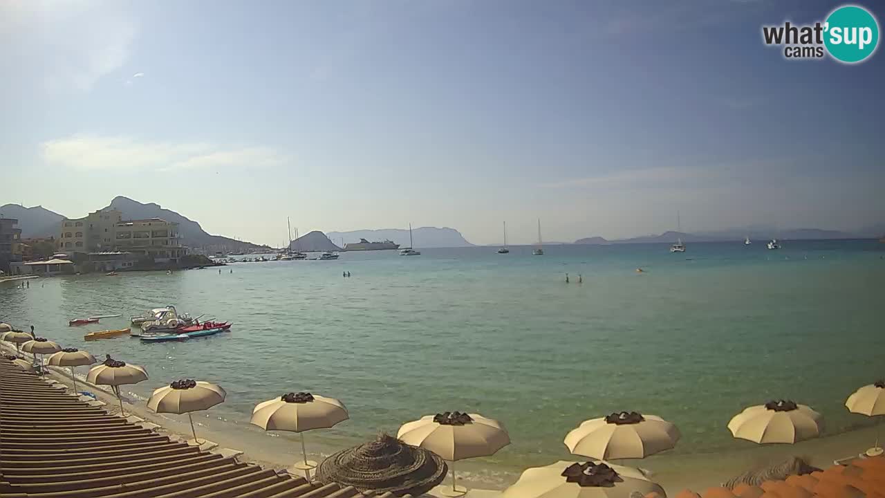 Web kamera Terza Spiaggia Golfo Aranci – Pogled uživo na plažu
