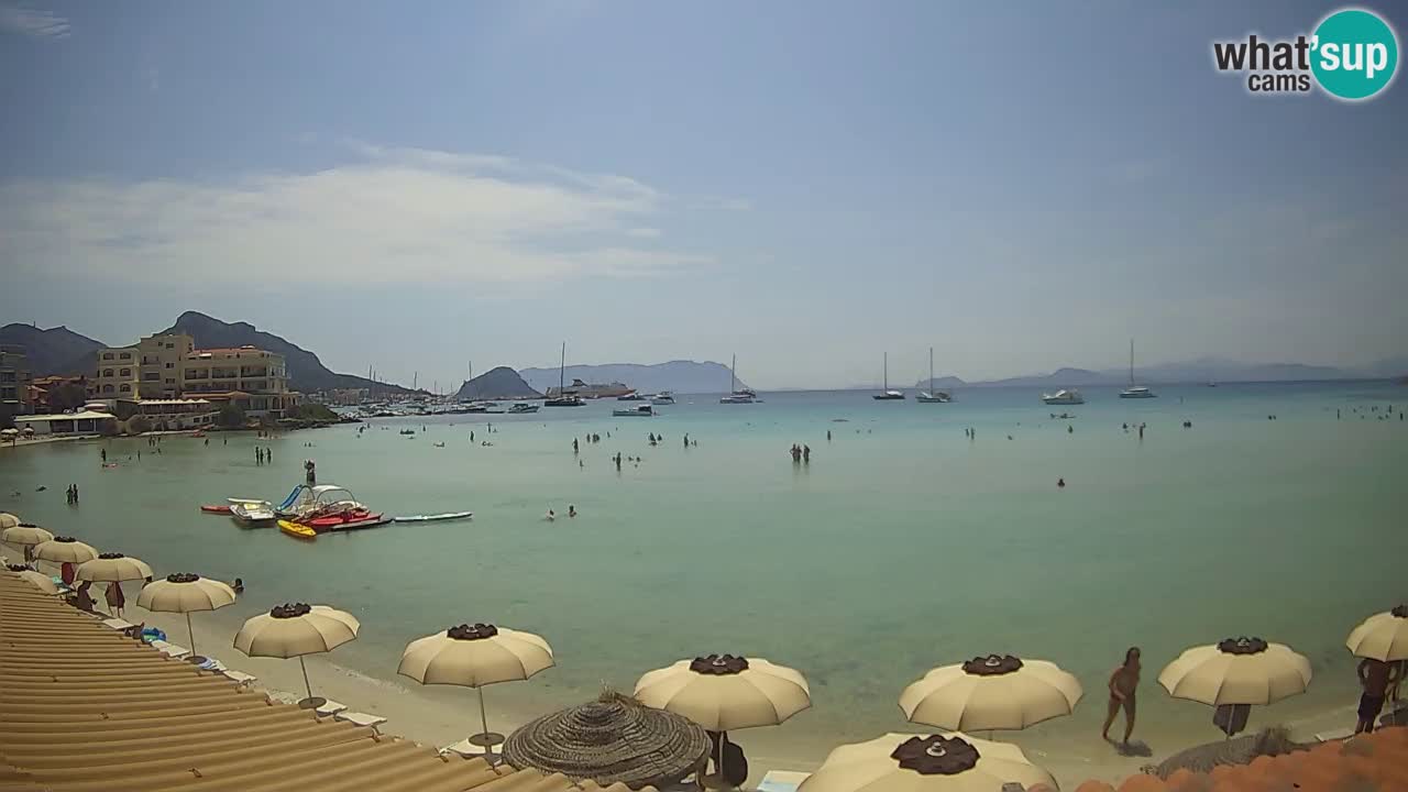 Webcam Terza Spiaggia Golfo Aranci – Vista en directo de la playa