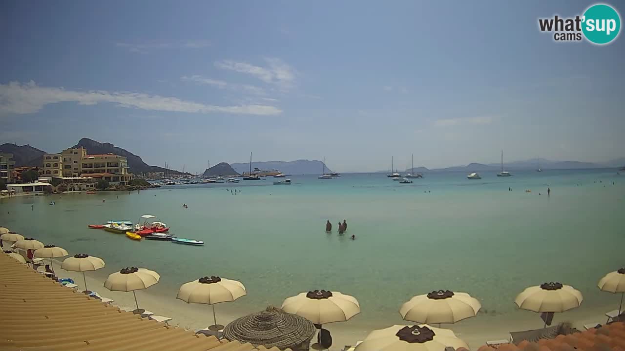 Webcam Terza Spiaggia Golfo Aranci – Vista en directo de la playa