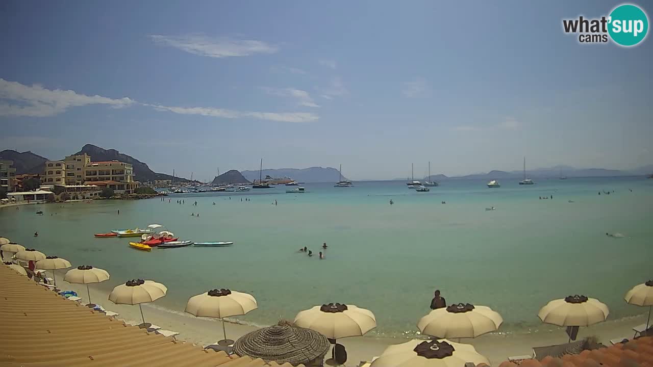 Web kamera Terza Spiaggia Golfo Aranci – Pogled uživo na plažu