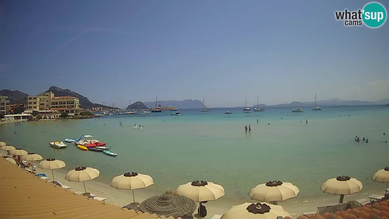 Webcam Terza Spiaggia Golfo Aranci – Vista en directo de la playa