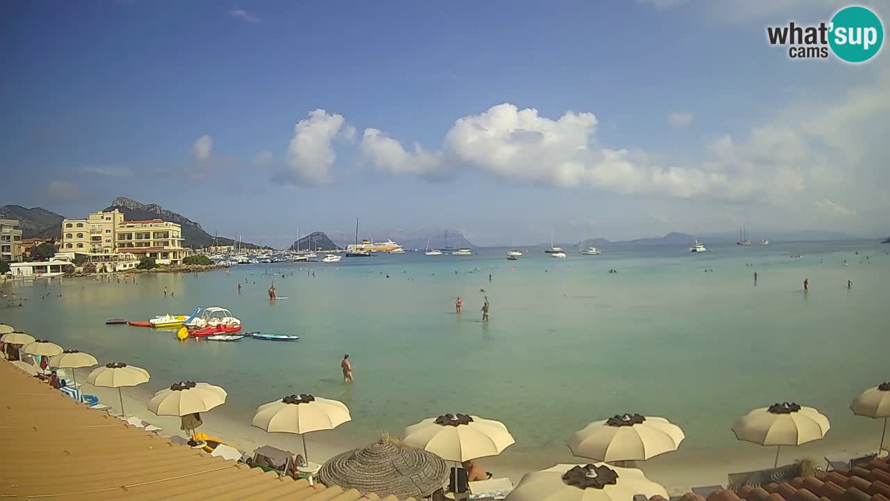 Webcam Terza Spiaggia Golfo Aranci – Vue en direct de la plage