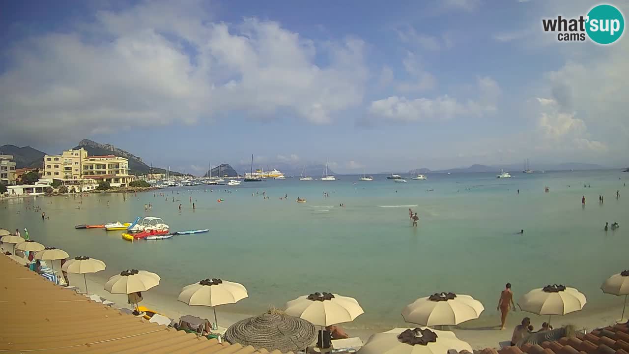 Webcam Terza Spiaggia Golfo Aranci – Vista mare in diretta