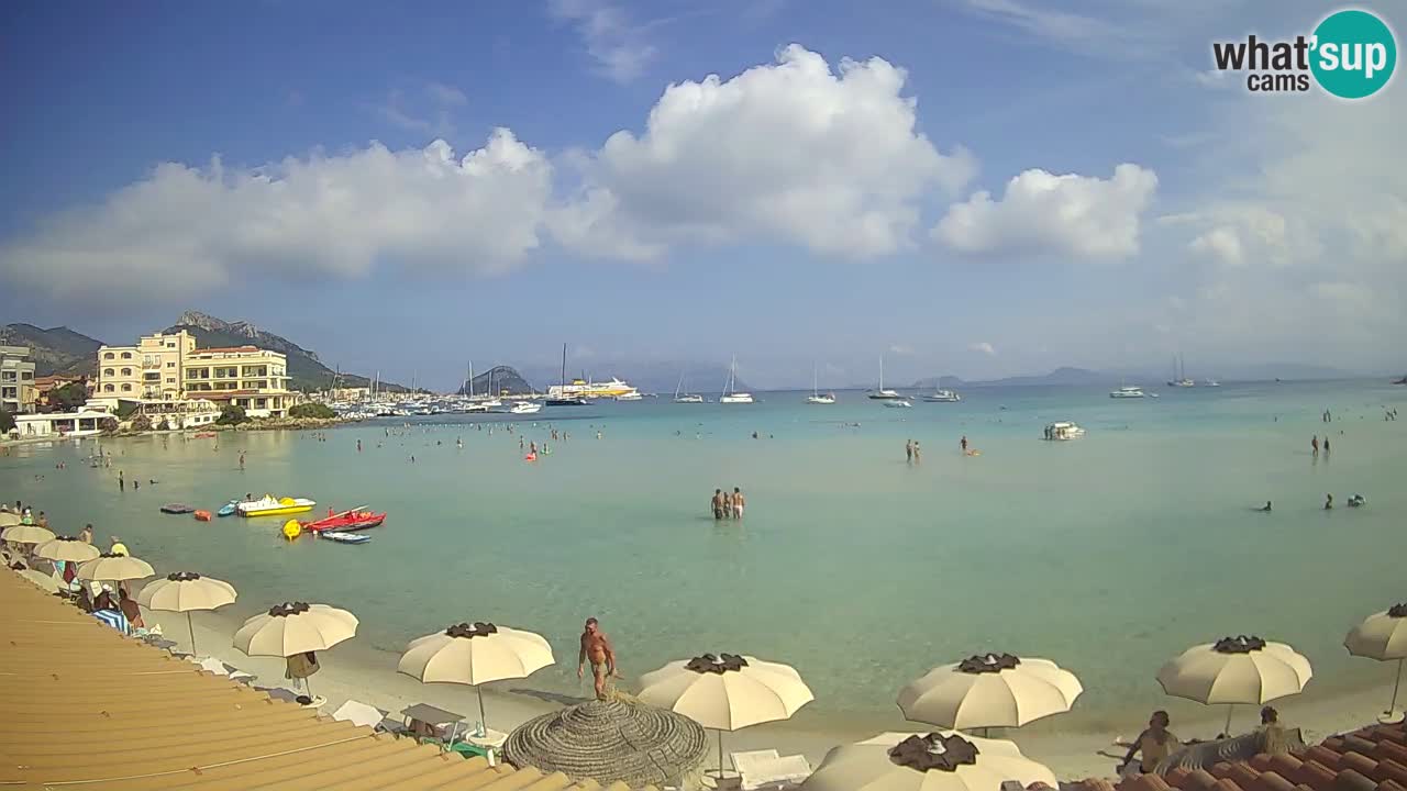 Webcam Terza Spiaggia Golfo Aranci – Liveblick auf den Strand
