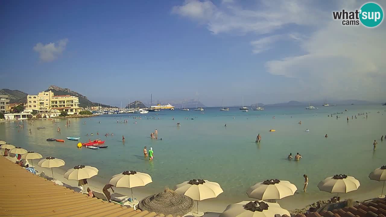 Webcam Terza Spiaggia Golfo Aranci – Vista en directo de la playa