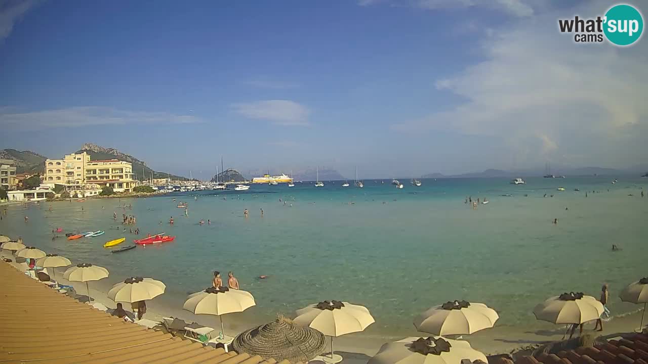 Webcam Terza Spiaggia Golfo Aranci – Vista mare in diretta