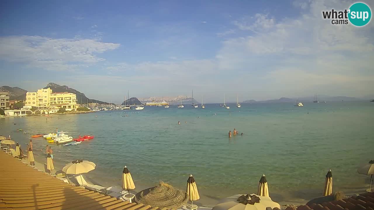 Webcam Terza Spiaggia Golfo Aranci – Vista en directo de la playa