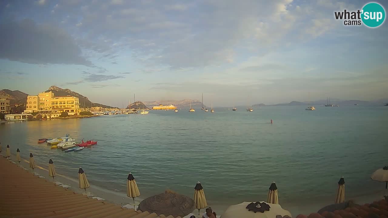 Webcam Terza Spiaggia Golfo Aranci – Vista en directo de la playa