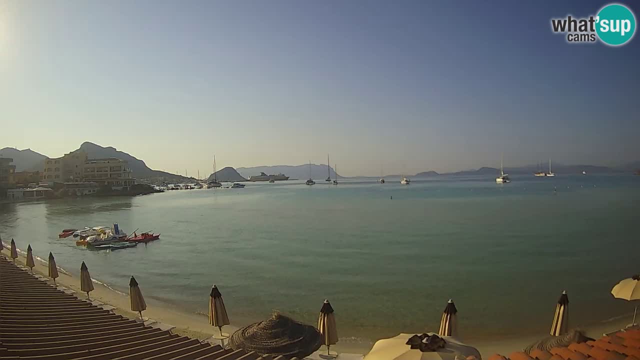 Webcam Terza Spiaggia Golfo Aranci – Vista en directo de la playa