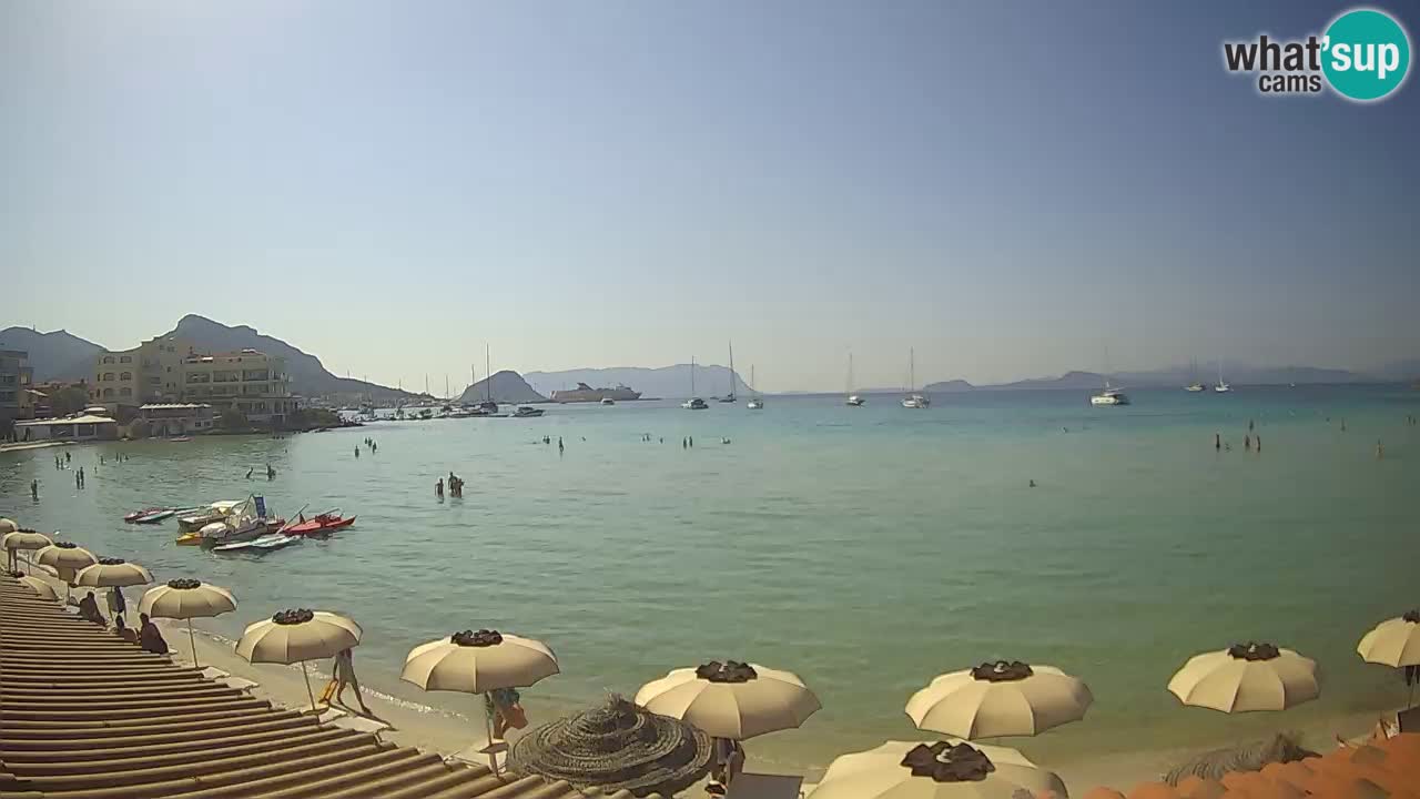 Web kamera Terza Spiaggia Golfo Aranci – Pogled uživo na plažu