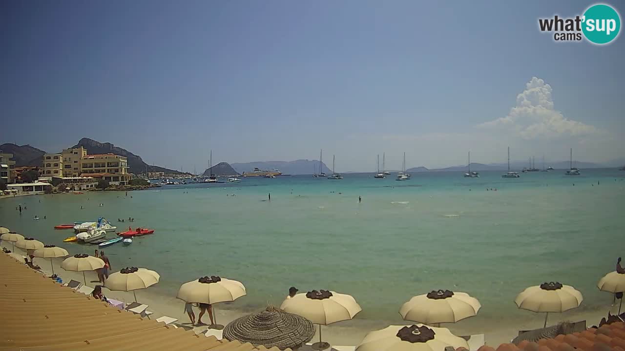 Webcam Terza Spiaggia Golfo Aranci – Vista mare in diretta