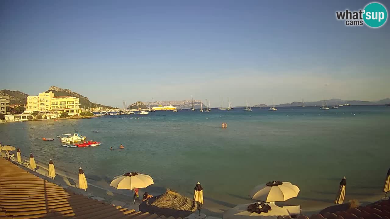 Webcam Terza Spiaggia Golfo Aranci – Vue en direct de la plage